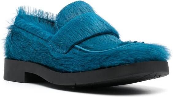 CamperLab 1978 leren loafers Blauw