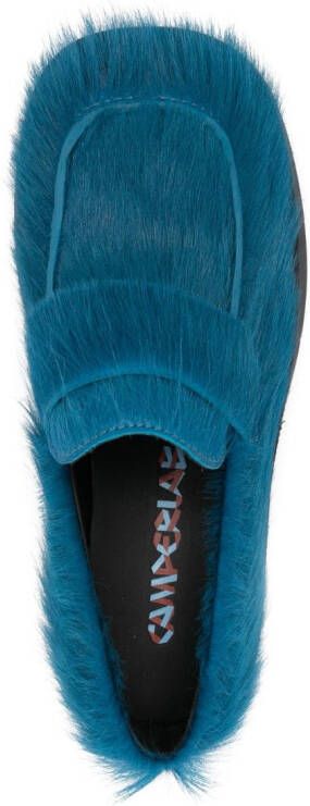 CamperLab 1978 leren loafers Blauw