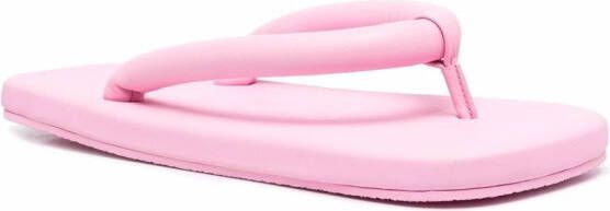 CamperLab Hastalavista teenslippers met vierkante neus Roze