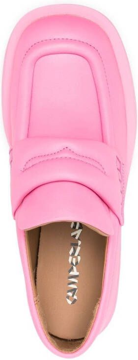 CamperLab Mil 1978 gewatteerde loafers Roze