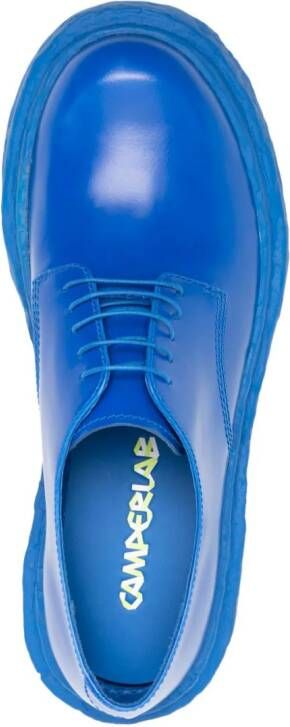 CamperLab Vamonos leren derby schoenen Blauw