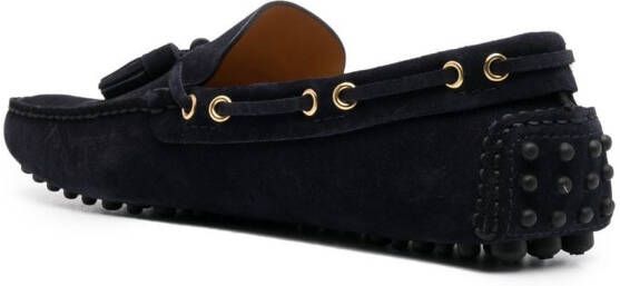 Car Shoe Loafers met kwastje Blauw