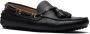 Car Shoe Loafers van bewerkt leer Zwart - Thumbnail 2