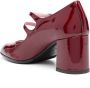 Carel Paris Alice leren Mary Jane schoenen Rood - Thumbnail 3