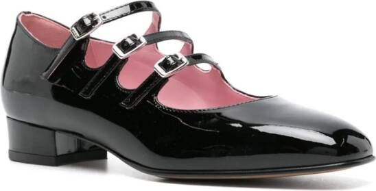 Carel Paris Ariana lakleren pumps Zwart