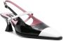 Carel Paris Cecile 50 slingback pumps Zwart - Thumbnail 2