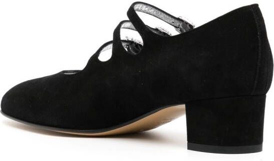 Carel Paris Kina leren pumps Zwart