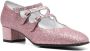 Carel Paris Kina pumps met glitter Roze - Thumbnail 2