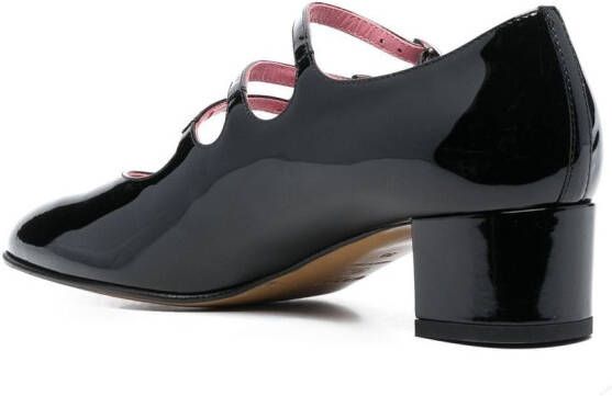 Carel Paris Mary Jane pumps met gesp Zwart