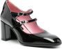 Carel Paris Mary Jane lakleren pumps Zwart - Thumbnail 2