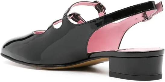 Carel Paris Peche slingback pumps Zwart