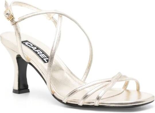 Carel Paris Tango 70mm sandalen Goud