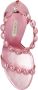 Casadei Joy metallic sandalen Roze - Thumbnail 4