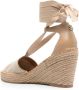 Casadei Baleari Sherazade espadrilles 80 mm Beige - Thumbnail 3