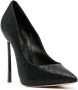 Casadei Blade pumps verfraaid met pailletten Zwart - Thumbnail 2