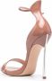 Casadei Blade lakleren sandalen Roze - Thumbnail 3