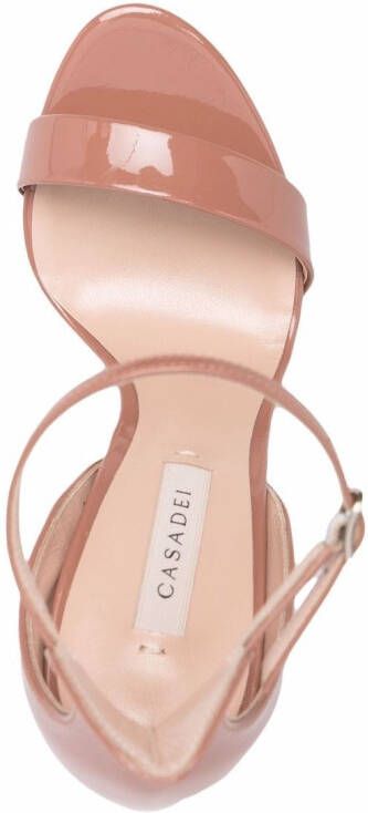 Casadei Blade lakleren sandalen Roze