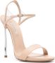 Casadei Blade V Celebrity 130 mm leren sandalen Beige - Thumbnail 2