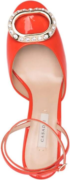 Casadei Emily Cleo 50mm pumps Oranje