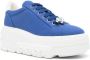 Casadei Fedora canvas sneakers Blauw - Thumbnail 2