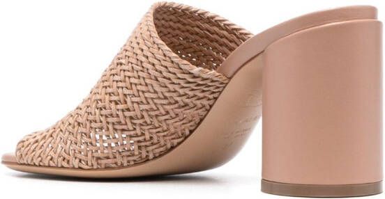 Casadei Geweven muiltjes Beige