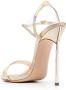 Casadei Holografische sandalen Goud - Thumbnail 3