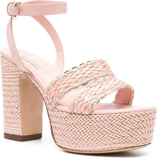 Casadei Kalimba 120 mm sandalen Roze