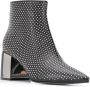 Casadei Laarzen verfraaid met studs Zwart - Thumbnail 2