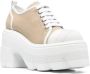 Casadei Sneakers met blokhak Bruin - Thumbnail 2