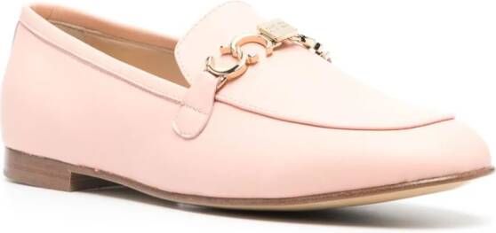 Casadei Leren loafers Roze