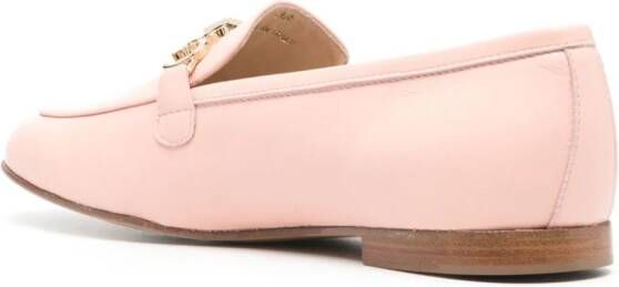 Casadei Leren loafers Roze