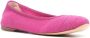 Casadei Gebreide ballerina's met lurex Roze - Thumbnail 2