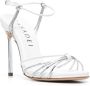 Casadei Metallic sandalen Wit - Thumbnail 2