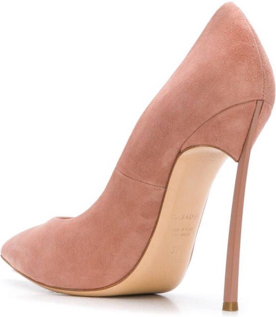 Casadei Pumps met puntige neus Roze