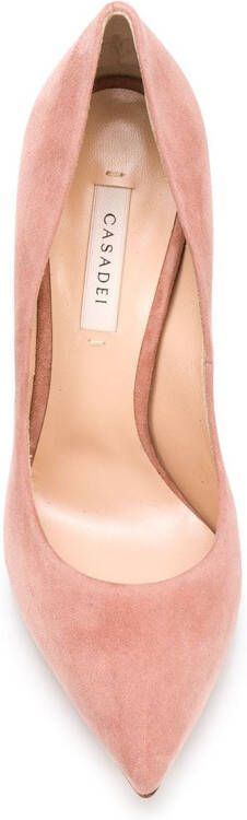 Casadei Pumps met puntige neus Roze