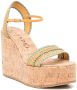 Casadei Sandalen met plateauzool Bruin - Thumbnail 2