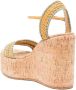 Casadei Sandalen met plateauzool Bruin - Thumbnail 3