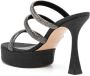 Casadei Sandalen met stras bandje Zwart - Thumbnail 3