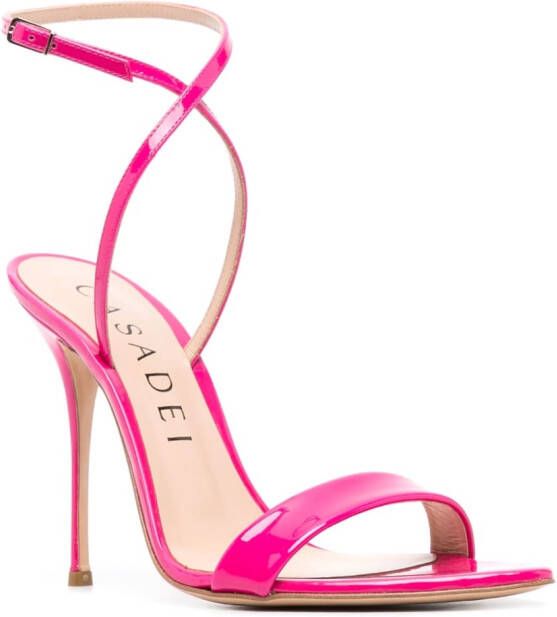 Casadei Scarlet Tiffany leren sandalen Roze