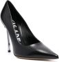 Casadei Pumps met bewerkte hak Zwart - Thumbnail 2