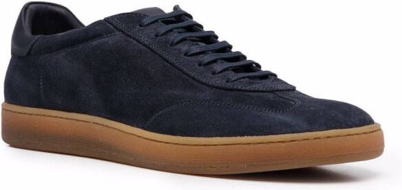 Casadei Suède sneakers Blauw