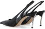 Casadei Superblade slingback pumps Zwart - Thumbnail 4