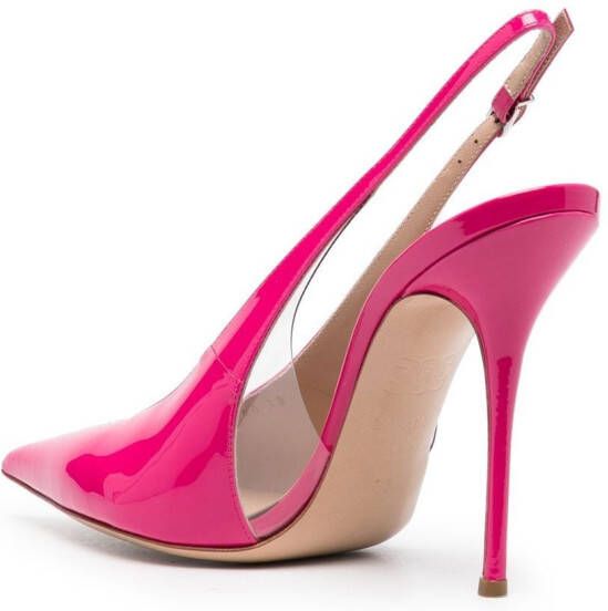 Casadei Tiffany slingback pumps Roze