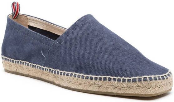 Castañer Gevlochten espadrilles Blauw