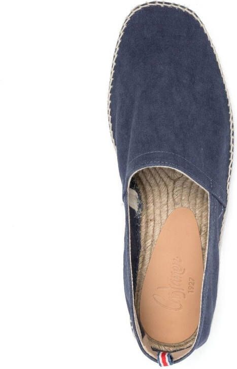 Castañer Gevlochten espadrilles Blauw