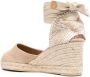 Castañer Carina espadrilles met sleehak Beige - Thumbnail 3