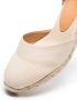 Castañer Carina espadrilles met sleehak Beige - Thumbnail 2