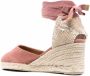 Castañer Carina espadrilles met sleehak Roze - Thumbnail 3