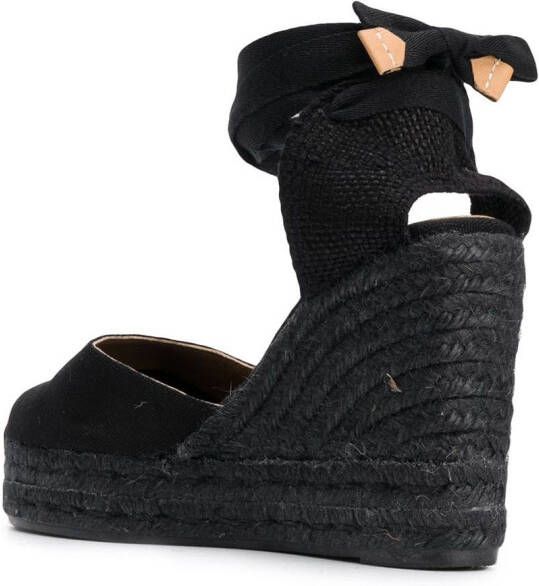 Castañer Carina espadrilles Zwart