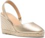 Castañer Carolyn 95 mm espadrilles Goud - Thumbnail 2